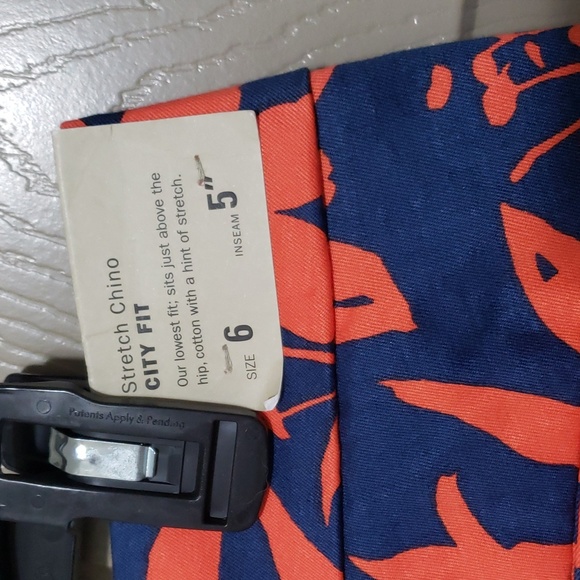 NWT J. Crew tropical stretch chino city fit size 6 shorts - Picture 5 of 5